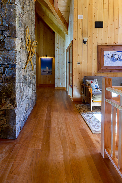 Cherry Floor. Trim and Mouldings by Ponders Hollow.