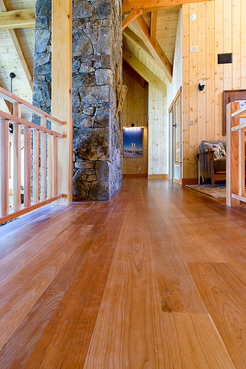 Cherry Floor. Trim and Mouldings by Ponders Hollow.