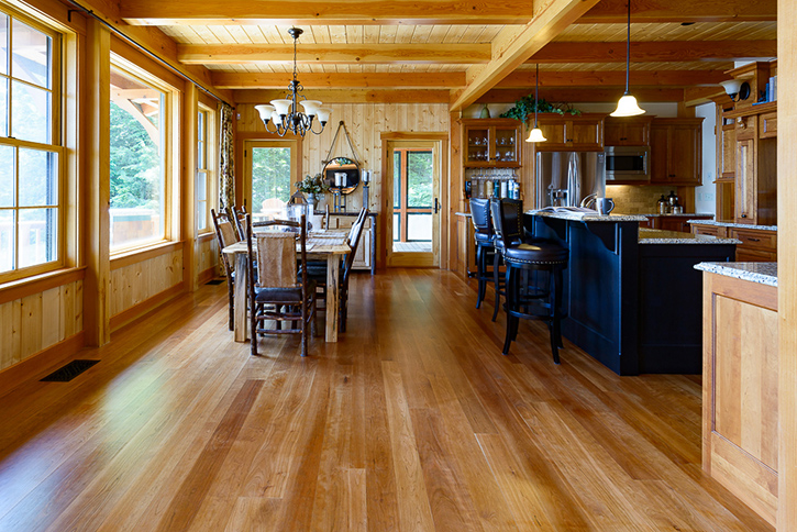 Cherry Floor. Trim and Mouldings by Ponders Hollow.