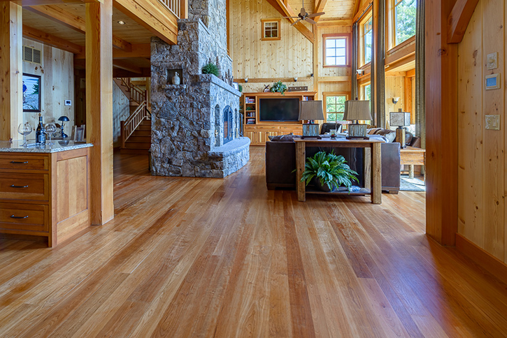 Cherry Floor. Trim and Mouldings by Ponders Hollow.