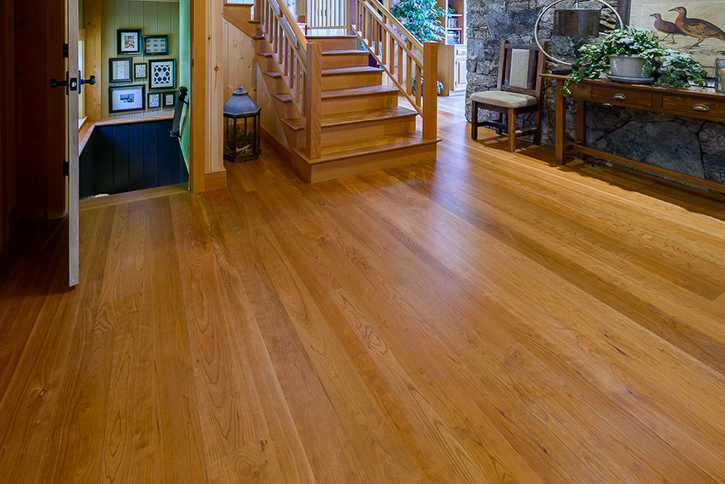 Cherry Floor. Trim and Mouldings by Ponders Hollow.