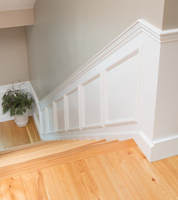 Painted Trim and Mouldings.